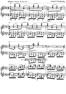 Studies after Etudes by Chopin, Op.25: Etude No.9 in G Flat Major (First Version) by Leopold Godowsky