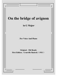 On the bridge of avignon: On the bridge of avignon by folklore