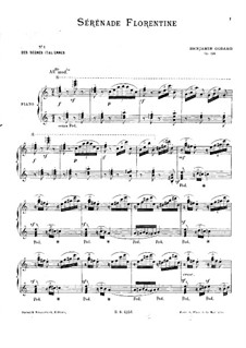 Scènes italiennes, Op.126: Scènes italiennes by Benjamin Godard