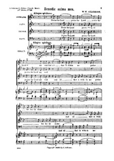 Benedic anima mea: Benedic anima mea by William Wallace Gilchrist