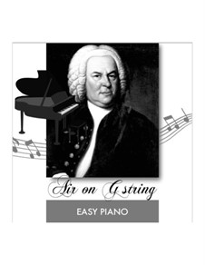 Aria: versão para piano by Johann Sebastian Bach