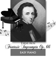Fantasia-Impromptu in C Sharp Minor, Op.66: Para Piano by Frédéric Chopin