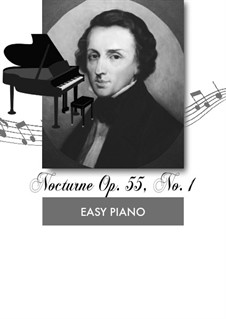 Nocturnes, Op.55: No.1 by Frédéric Chopin