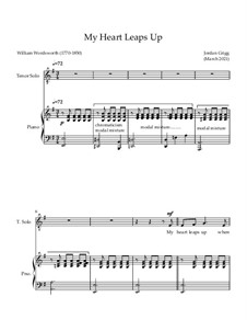 My Heart Leaps Up: My Heart Leaps Up by Jordan Grigg