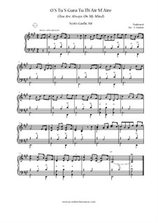 O 's Tu 's Gura Tu Th' Air M' Aire (Forever In My Thoughts): O 's Tu 's Gura Tu Th' Air M' Aire (Forever In My Thoughts) by folklore