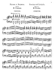 Overture: Para Piano by Mikhail Glinka