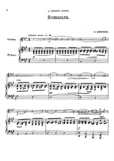5 Pieces for Violin and Piano: 5 Pieces for Violin and Piano by Ottorino Respighi