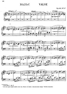 Soirées musicales, Op.109: Valsa No.2 by Anton Rubinstein