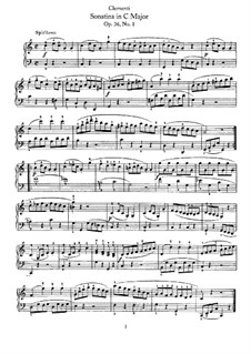Complete set: Para Piano by Muzio Clementi