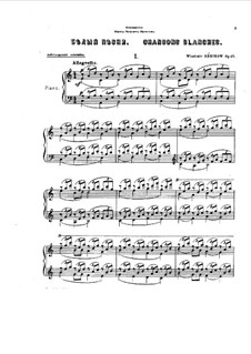 Chansons Blanches, Op.48: Para Piano by Vladimir Ivanovich Rebikov