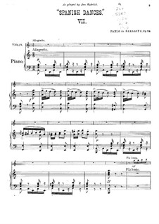 Vito and Habanera, Op.26: Vito by Pablo de Sarasate