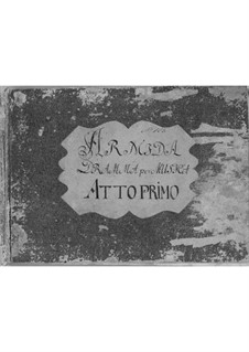 Armida: ato I by Antonio Salieri