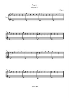 The Little Pianist, Op.823: Estudo No.11 by Carl Czerny