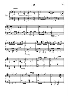 20 прелюдий для фортепиано: No.15 by Vladimir Polionny