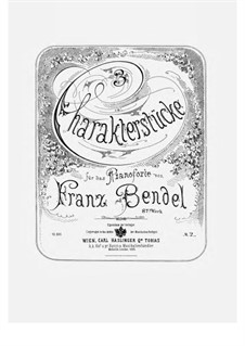 Drei Characterstücke, Op.87: No.2 Der Jungfrau Gebet by Franz Bendel