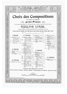 Drei Characterstücke, Op.87: No.3 À la Hongroise by Franz Bendel