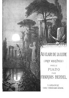 Am Genfer See, Op.139: No.3 Au clair de la Lune by Franz Bendel