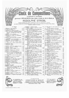 Bagatelle: Bagatelle by Franz Bendel