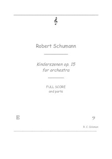 Complete set: para orquetra by Robert Schumann