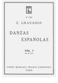 Complete set: Volume 1 by Enrique Granados