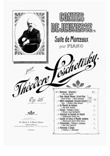 Contes de Jeunesse, Op.46: No.6 Impromptu en Souvenir de Henselt by Theodor Leschetizky