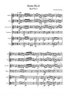 Suite No.2, Op.8: No.1 Obertura by Franco Martínez Secco