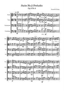 Suite No.2, Op.8: No.4 Preludio by Franco Martínez Secco