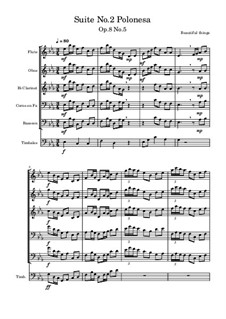 Suite No.2, Op.8: No.5 Polonesa by Franco Martínez Secco