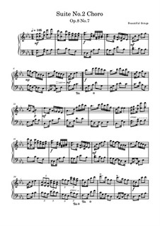 Suite No.2, Op.8: No.7 Choro by Franco Martínez Secco