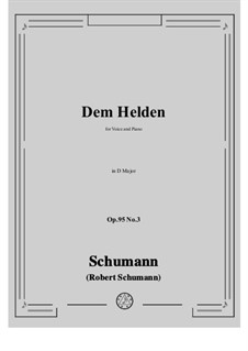 No.3 Dem Helden: D maior by Robert Schumann