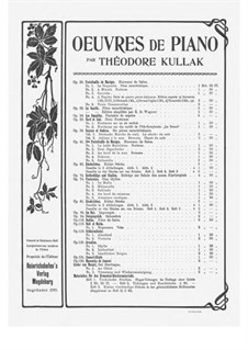 5 Idylles. Le Matin, Op.75: No.2 Mélancolie by Theodor Kullak