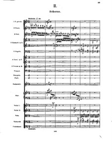 Symphony No.5 in B Flat Major, Op.55: movimento II by Alexander Glazunov