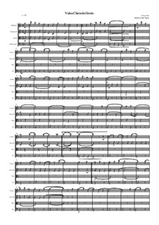 Valsa Cheia de Gosto: Quarteto de cordas by Roniere Leite Soares