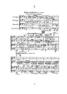 String Quartet No.2: partitura completa by Arnold Schoenberg