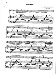 Nocturne, Op.27: Para Piano by Ivan Laskovsky