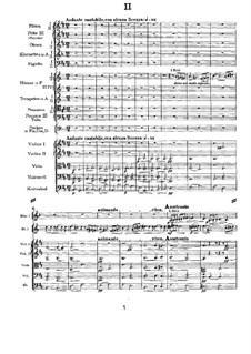 Movement II: partitura completa by Pyotr Tchaikovsky