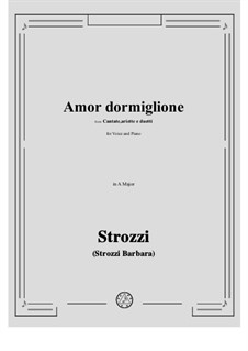 Amor dormiglione: A maior by Barbara Strozzi