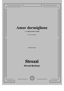Amor dormiglione: B flat Maior by Barbara Strozzi