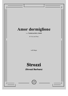 Amor dormiglione: B Major by Barbara Strozzi