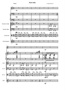 Mad violin: Mad violin by Liudmila  (Lyalya) Knyazeva-Dyuzenko (Dyuzenko)