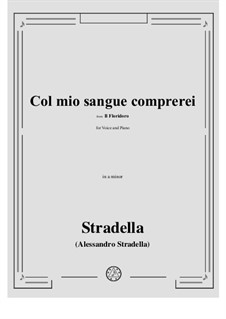 Il Floridoro: Col mio sangue comprerei (a minor) by Alessandro Stradella