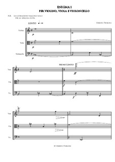 Enigma 1: Enigma 1 by Uberto Pieroni