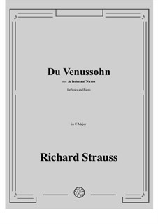 Ariadne auf Naxos, Op.60: Du Venussohn by Richard Strauss