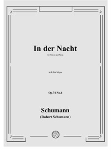 Spanish Folk Songs, Op.74: No.4 In the Night by Robert Schumann