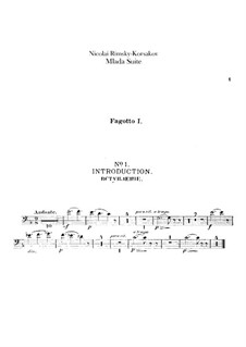 Mlada. Suite: parte fagotes by Nikolai Rimsky-Korsakov