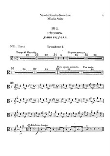 Mlada. Suite: parte de trombones e tubas by Nikolai Rimsky-Korsakov