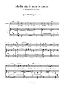 Media vita in morte sumus: Media vita in morte sumus by Josef Gabriel Rheinberger
