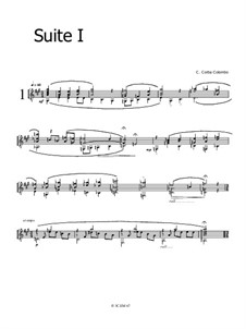 Suite I per chitarra, 3C.EM 67: Suite I per chitarra by Carlo Corba Colombo
