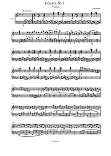 Sonata No.1: Movimento IV by Ludwig van Beethoven