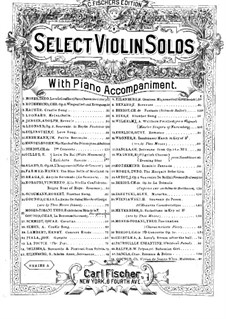 Vision de Jeanne d'Arc for Violin and Piano (or Organ): partitura by Charles Gounod
